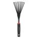 1PC Large Steel Wire Gardening Rakes Multifunctional Fallen Leaves Harrow Stainless Steel Grass Rake Wooden Handle Garden Rake Practical Gardening Tool for Garden Lawn Use