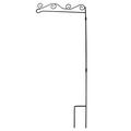 Garden Flag Stand Flag Pole: Stainless Steel Garden Flag Holder Pole Christmas Garden Flag Pole for Outdoor Lawn Festival Holiday Flag Hanger