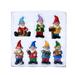 Dwarf Ornaments Resin Statues Crafts Decor Cartoon Christmas Outdoor Decorations