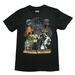 Star Wars Mens T-Shirt - Distressed Movie Poster Battle With Vader At Last (Small)