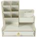 Wooden Pen Organizer Office Multi-functional Storage Box Holder Pencil Desk Stationery Display Rack