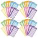 60 Pcs Budget Consumption Card Office Supplies Purses Expense Tracker Home Daily Planner Wallet