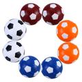 8PCS Mini Colorful Table Soccer Footballs Replacement Balls Tabletop Game Ball 36mm