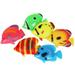 20 Pcs Fish Tank Decorations Fishtank Decorations Fish Tank Decor Desktop Decor Artificial Fish Aquarium Fake Fish Fish Tank Ornamental Fish Child