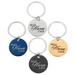 4Pcs Cat Tags Dog Tags Round-shaped Puppy ID Engraved Tags Stainless Steel Tags