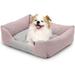 Dog Bed For Medium Size Dogs Dog Bed With Non-Slip Bottom Warming Cozy Soft Rectangular Pet Bed Bed For Medium Dogs And Cats Machine-Washable Pet Bed 27 X21 X7 Soft