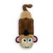 Petstages Stuffing Free Lil Squeak Monkey Dog Toy Mini
