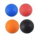 4PCS TPE Injection Molding Ball Plastic Massage Ball Deep Muscle Relaxation Yoga Fitness Ball (Red/Blue/Black/Orange)
