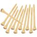 50Pcs Bamboo Golf Tees Golf Spikes Professional Golf Tees Golf Ball Holders Golf Supply