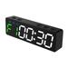 Walmeck Gym Timer Countdown/ Clock Fitness Stopwatch Portable Countdown/ Portable Countdown/ Clock Timer Timer Reable SIUKE Stopwatch Timer Display 5.1x1.5x0.9 Stopwatch QINQUAN