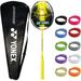 Yonex NanoFlare 1000 Tour Badminton Racquet Yellow 4UG5 Choice of String & Tension BG 66 ULTIMAX - Yellow 25