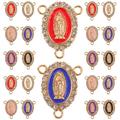 24 Pcs Our Lady Pendant Jewlery DIY Jewelries Charms Religious Charms Lady of Grace Charms Bracelet Charms Miss
