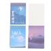 3 Books Vintage Decor Travel Tag Washi Stickers Scenery Scrapbooking Decal Handbook Stickers Account Scrapbook Paper