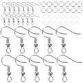 3 Sets Handmade DIY Jewelry Earring Hook Making Kit 450 Pieces Jewlery Material Backs Metal Earrings Hooks Accessories