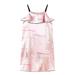 Kids Pajamas Sleepwear Dress Summer Sleeveless Suspender Dress Printed Princess Dress Home Clothes Outfits Set
