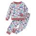 ASFGIMUJ Toddler Boys Two Pieces Outfits Long Sleeve Animal Dinosaur Prints Tops And Pants Child Kids 2Pcs Clothing Set Outfits Kids Fall Winter Clothes Hot Pink 5 Years-6 Years