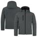 Men's Cutter & Buck Steel Indianapolis Indians Clique Equinox Insulated Softshell Full-Zip Jacket