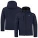 Men's Cutter & Buck Navy Gwinnett Stripers Clique Equinox Insulated Softshell Full-Zip Jacket