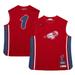 Men's Mitchell & Ness Red And 1 Mixtape Jersey