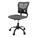 Armless Ergonomic Desk Office Chair with Adjustable Height