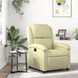 vidaXL Recliner Chair Wingback Furniture Home Theater Cinema Real Leather