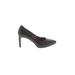 Cole Haan Heels: Slip-on Stilleto Cocktail Party Black Solid Shoes - Women's Size 9 1/2 - Closed Toe