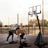 60-Inch Portable Basketball Hoop System with 8-10 ft. Height Adjustable