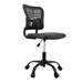 Armless Ergonomic Desk Office Chair with Adjustable Height