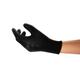 Ansell EDGE 48-126 Black Polyester Safety Gloves, Size 7, Polyurethane Coating