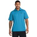 Under Armour UA T2G Polo - CAPRI/BLACK / LARGE