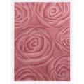 Teppich HEINE HOME Teppiche Gr. B/L: 120 cm x 180 cm, 12 mm, 1 St., bunt (rosa, bordeau) Schurwollteppiche