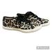 Kate Spade Shoes | Kate Spade New York Vale Women’s 6b Linen Leopard Print Sneaker Comfort Shoes | Color: Black/Brown | Size: 6