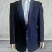 Burberry Suits & Blazers | Burberrys Saks Fifth Avenue Sport Coat Blazer Men 44 Navy Blue 100% Wool Vtg | Color: Blue | Size: 44