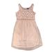 American Eagle Outfitters Dresses | American Eagle Outfitters Crochet & Chiffon Mini Dress | Color: Cream/Pink | Size: L