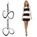 Jessica Simpson Dresses | New! Jessica Simpson Black/Ivory Lace Sheath Dress | Color: Black | Size: 14