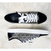 Michael Kors Shoes | New Michael Kors Monogram Graphite Black Sneakers - 7 | Color: Black/Gray | Size: 7