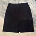 J. Crew Skirts | Black J Crew No. 2 Pencil Skirt Size 10 | Color: Black | Size: 10