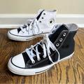 Converse Shoes | Converse By You Customs Classic High Tops Sneakers Black White | Color: Black/White | Size: 10