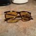 Coach Accessories | Marbled Coach Sunglasses With Yellow Tinted Lenses | Color: Black/Yellow | Size: Os