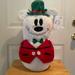 Disney Holiday | Disney Mickey Mouse Snowman Holiday/Christmas Greeter-New | Color: Green/White | Size: Os