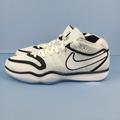 Nike Shoes | Nike Basketball Shoes Mens Size 11.5 Air Zoom Gt Hustle 2 White Black Dj9405-102 | Color: Black/White | Size: 11.5