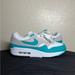 Nike Shoes | Nike Air Max 1 Sc Clear Jade Green/White/Grey/Black Mens 6 Wmns 7.5 Dz4549-001 | Color: Blue/White | Size: 6