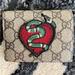 Gucci Bags | Limited Edition Gucci Supreme Kingsnake Heart Patch Card Wallet | Color: Red/Tan | Size: Os