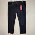 Levi's Jeans | Levi's Men's 511 Button Fly Slim Fit Stretch Denim Blue Jeans Dark Wash Nwt | Color: Blue | Size: 40x30