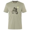 super.natural - Naked Bear Tee - Merinoshirt Gr 48/50 - M oliv