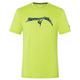 super.natural - Traverse Tee - Merinoshirt Gr 54 - XL grün/gelb