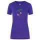 super.natural - Women's El Gecko - Merinoshirt Gr 40 - L lila