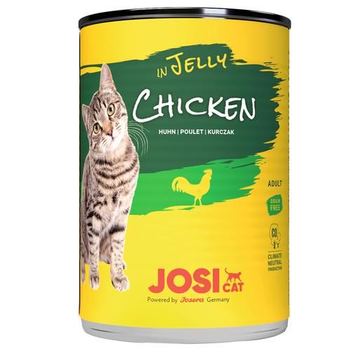 Sparpaket JosiCat in Gelee 24 x 400 g - Huhn