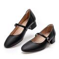 hingswink Mary Jane Shoes Women Black Low Heels Dress Shoes Pumps for Women Dressy Low Heel 2 Inch Chunky Heel Mary Janes Pumps with Adjustable Ankle Strap for Women Dressy Casual, PUBlack, Size6