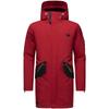 Wintermantel STONE HARBOUR "Ragaan", Herren, Gr. XXXL (58), rot (dunkelrot), Oberstoff: 100% Polyester, Futter: 100% Polyester, Wattierung: 100% Polyester, Ärmelfutter: 100% Polyester, modisch, regular fit ca. Mitte Oberschenkel, hoch geschlossener...